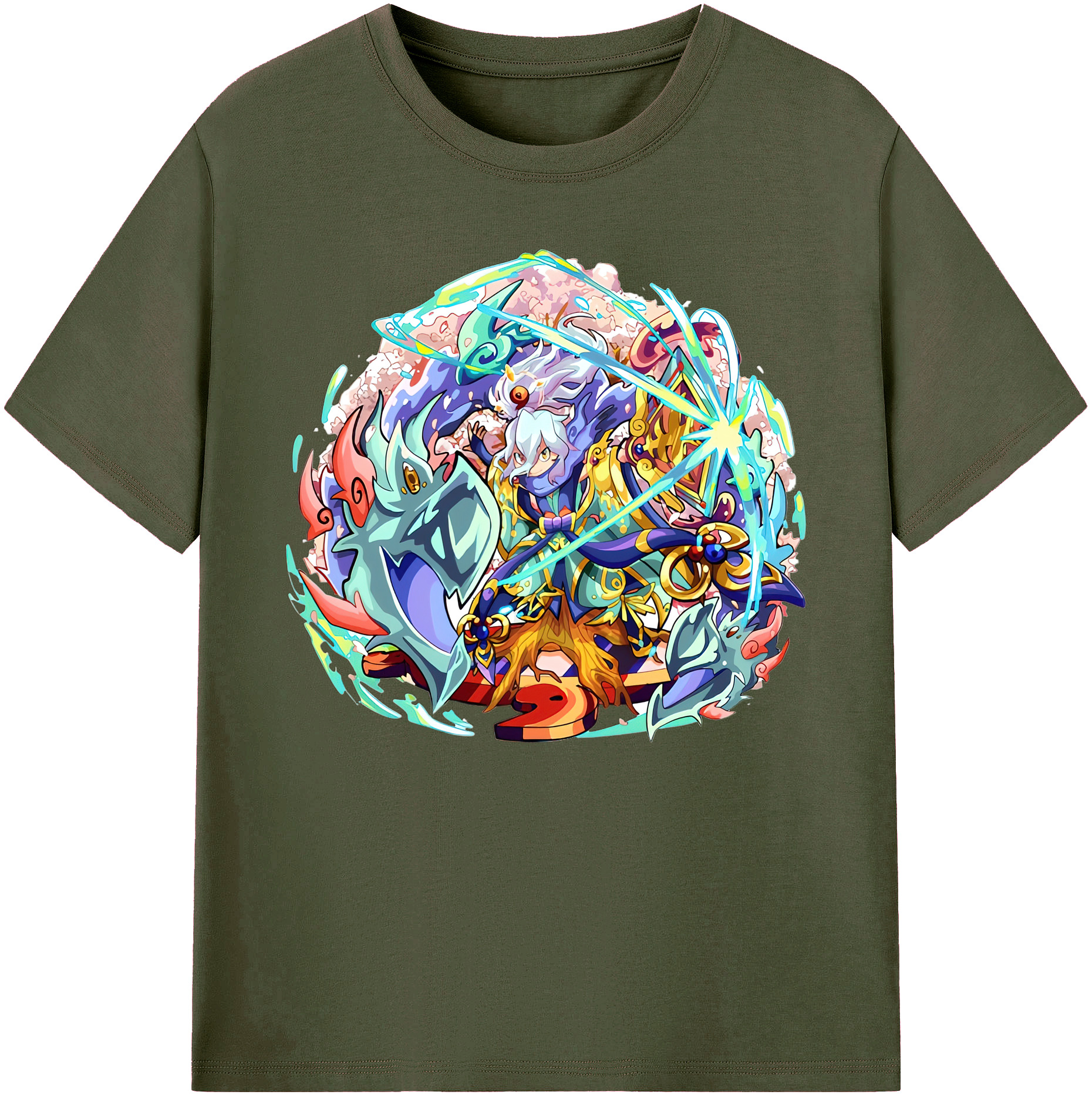 （画像用） 妖怪ウォッチ Yo-kai Watch 綿100％ メンズ半袖Tシャツ｜肌触りやわらか＆通気性